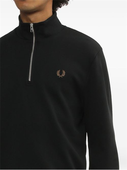 Felpa uomo mezza zip FRED PERRY | M3574S77